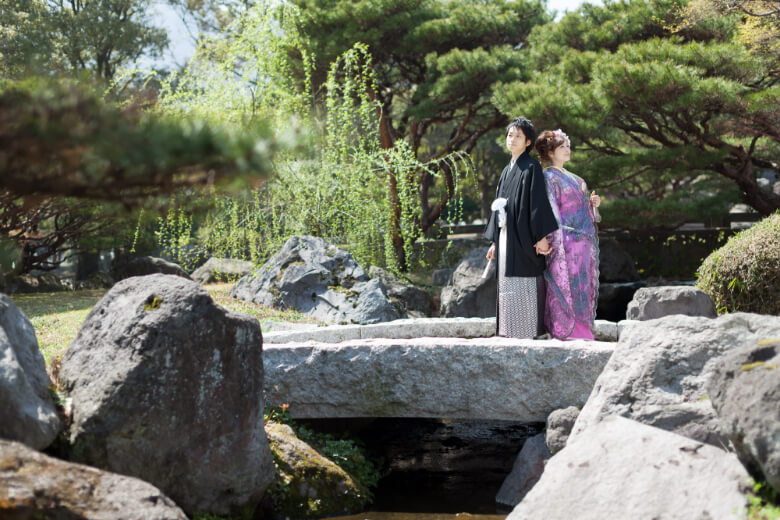 別府南立石公園での前撮りイメージ