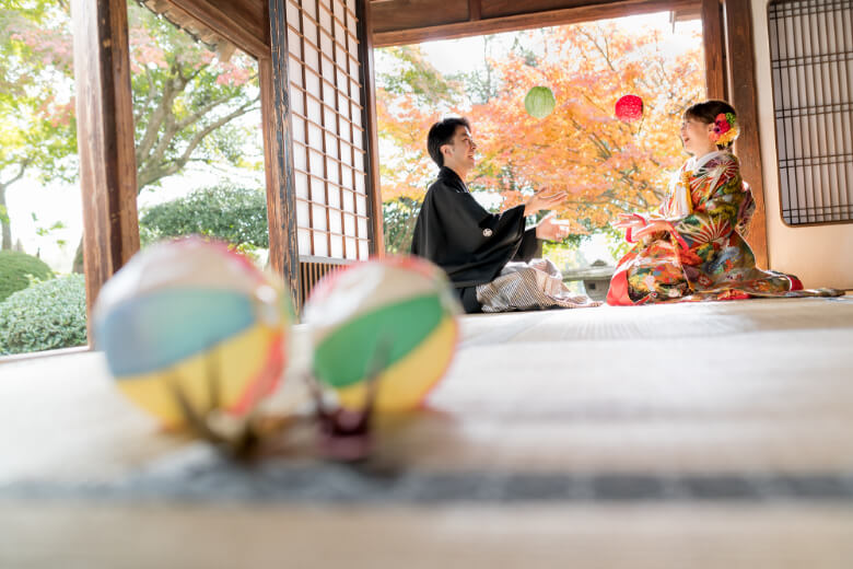 杵築での前撮りイメージ