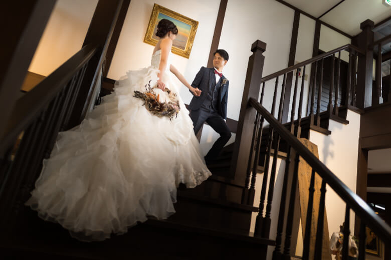 冨士屋ギャラリーでの前撮りイメージ