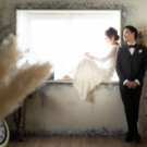 スタジオでの前撮りイメージ