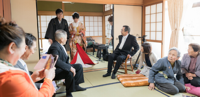 ご家族みんなでの写真もいい思い出に。