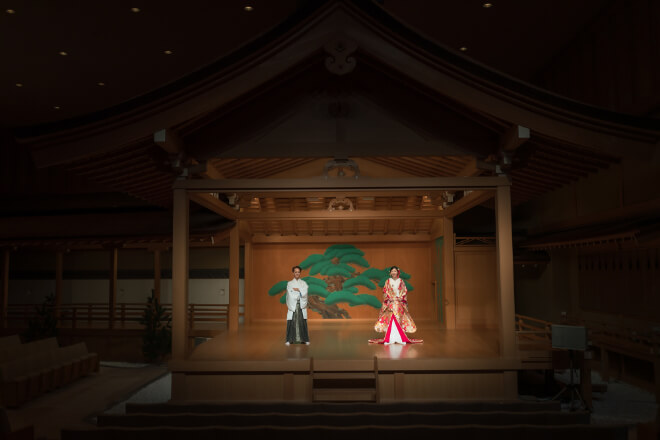 撮影イメージ：和装 能楽堂