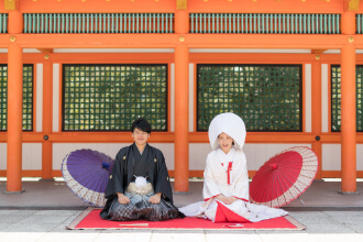 撮影イメージ：和装 宇佐神宮