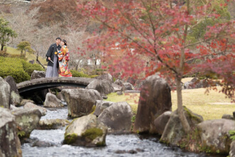 撮影イメージ：和装 渓石園