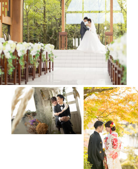 前撮り・フォトウエディング撮影イメージ