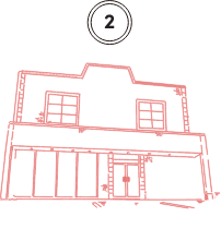 大手写真スタジオで撮影