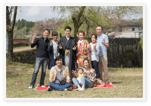 ご家族の参加もOK