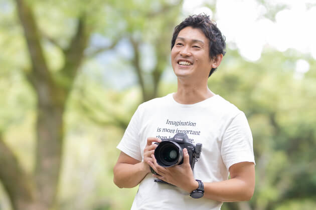 3. 撮影前、担当カメラマンに会う