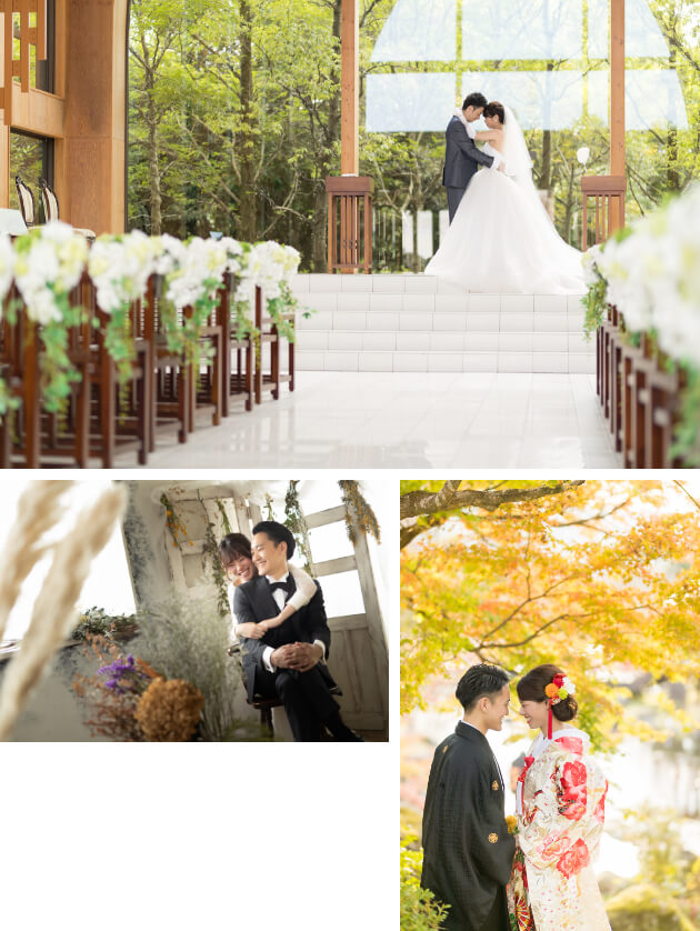 前撮り・フォトウエディング撮影イメージ