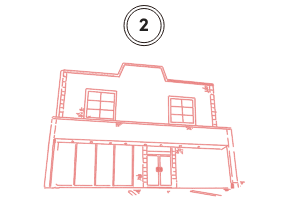 大手写真スタジオで撮影